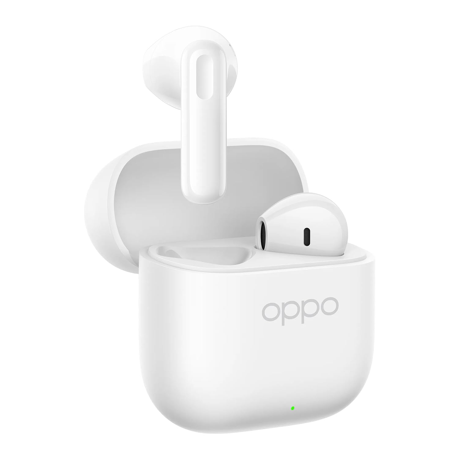 OPPO Enco Buds3 Écouteurs True Wireless, Casque Intra-auriculaire Bluetooth 5.4 Stéréo, 48H de Lecture, Unité de Haut-Parleur Dynamique de 12,4 mm, IP55, Son Spatial 3D, Snow White
