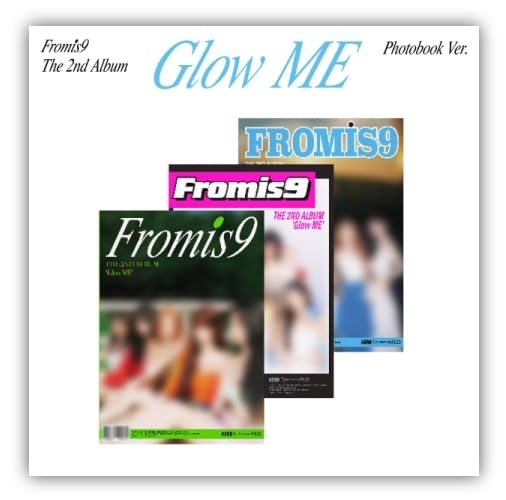 Amazon.co.jp: Fromis_9-2nd Album [ Glow ME ] (Photobook Ver.) 韓国