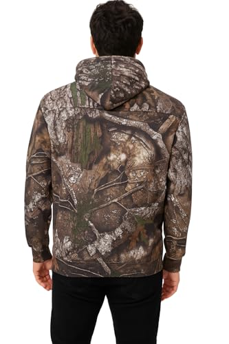 Realtree Apx Camouflage Premium Pullover Hoodies for Men and Women Hunting Gear with Zippered Pocket3
