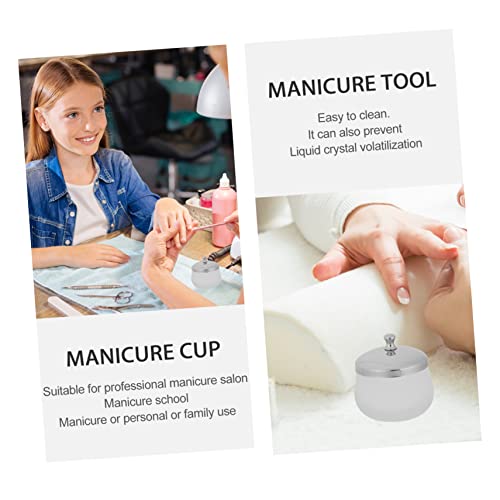 Évitez les taches avec dappen dish mat pour nail art et récipient à manucure - 6