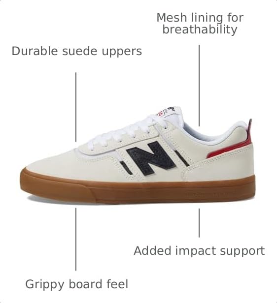 Image of New Balance Unisex Adult Numeric 306 V1 Skateboarding Shoes
