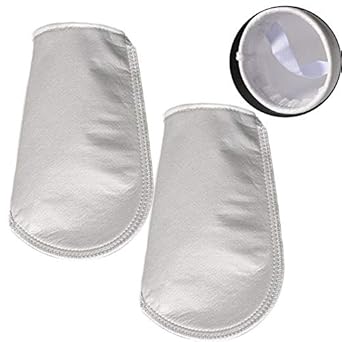 4 Inch Ring Polypropylene Felt Filter Bag 25 Micron 4