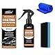 magnetspiele Turbo Shine Nexa, Turbo Shine, 3-in-1-Quick Effect Coating Agent, Auto-Schutzbeschichtungsspray Multifunktionale Autoreinigung Rostentfernung Kratzerreparatur Allgemeine Pflege