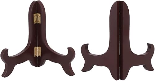 Miniatura 5 de Kichvoe Marcos de fotos negros Soportes de exhibición de placa Puer Soporte de pastel de té negro Decoración del hogar Soporte de exhibición de