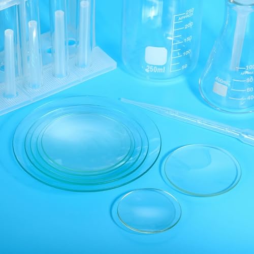 Verre de montre laboratoire couvercle en verre transparent 50 à 120 mm