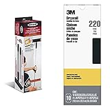 HYDE 09180 Dust-Free Vacuum Sander and 3M 99436 Drywall Sanding Screens Pro-Pak