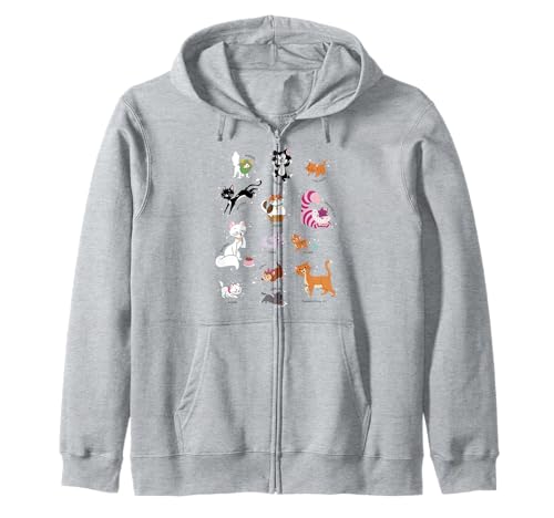Disney Pets Movie Cats veste à capuche avec imprimé graphique