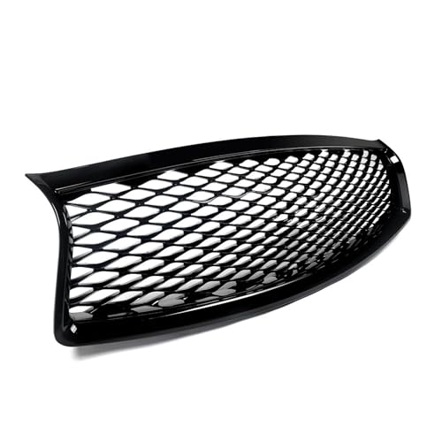 Calandre avant noir brillant pour réparer pare-chocs Infiniti Q50 berline cassé 2014-2017