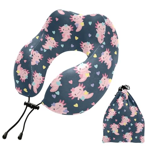 Almohada de espuma viscoelástica para cuello ajustable miniatura 1