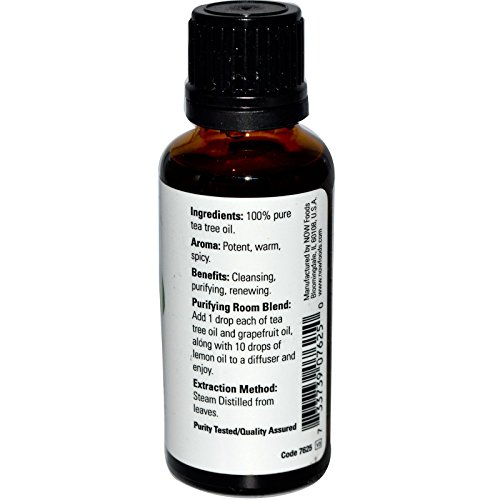 Now Foods, Essential Oils, Tea Tree, 1 fl oz (30 ml)
