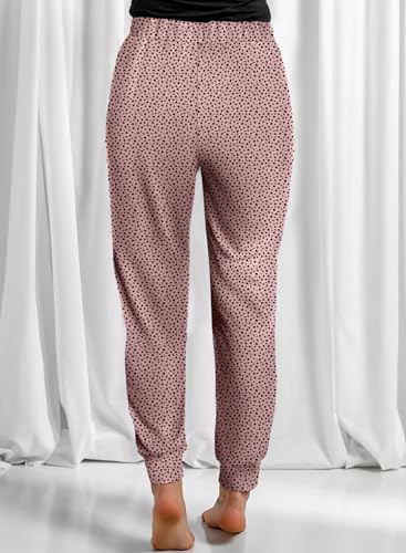 Image of Dokotoo Womens 2026 Soft Casual Drawstring Tie Elastic Waist Loose Jogger Pants with Pockets