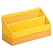 Rhodia 318946C Półka na listy (10 x 25 x 31 cm, idealna do organizacji, sztuczna skóra, elegancka, praktyczna), 1 sztuka, żółta
