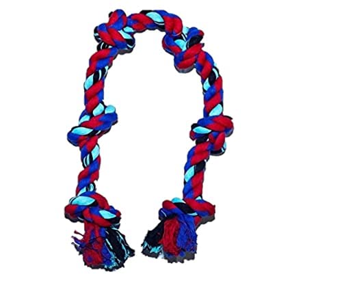 Dog Trust 6 Knot Cotton Rope Chew Toys for Aggressive Chewer and Large Breeds Dog Dog Chew Toys for Medium to Large Breeds Dog 30 Inch with Extra Durable Indestructible Dog Chew Toys (B09Z6KV5XT) Amazon Price History, Amazon Price Tracker