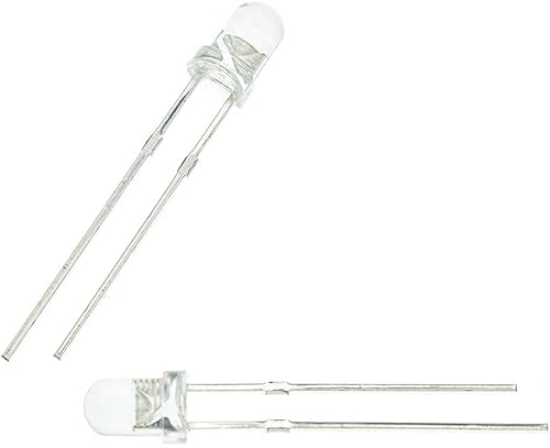 Miniatura 2 de Kit de diodos emisores de luz LED de 0.118 in, 100 piezas, blanco cálido, rojo, azul, verde, UV, naranja, amarillo, rosa, juego de lámpara de