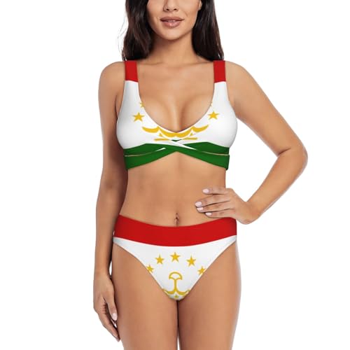 Maillot de bain ventre plat Tadjikistan deux pièces pour femme