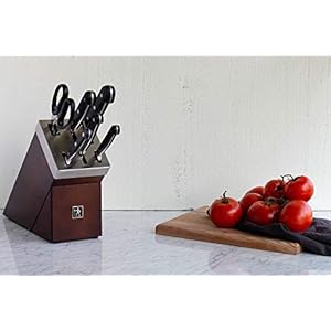 HENCKELS Classic Razor-Sharp 7-Piece Self-Sharpening Knife Set, Chef Knife, Bread Knife German Engineered Informed by 100+ Years of Mastery HENCKELS Classic Razor Sharp 7 Piece Self Sharpening Knife Set Chef Knife Bread Knife German Engineered Informed by 100 Years of Mastery