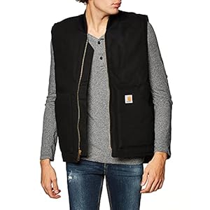 Carhartt Heren Zandsteen Vest Arctic Quilt Gevoerd V01