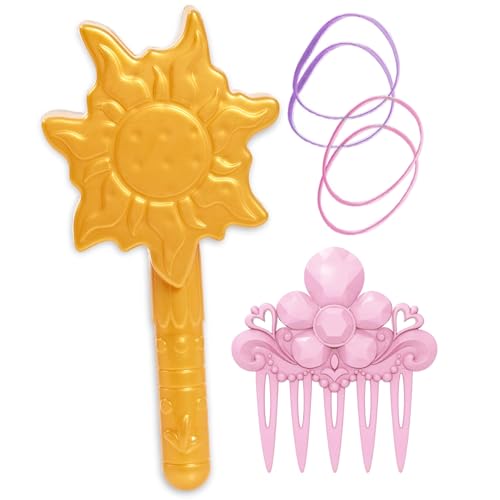 Just Play Tête à coiffer Princesses Disney — Raiponce 7 Accessoires Jeux d’Imitation Jouets pour Enfants de et Plus - vue 4