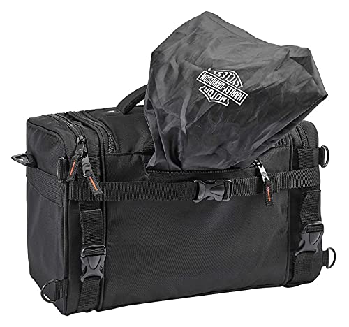 Harley-Davidson Trailblazer Hop Along Travel Duffel Bag - Black/Rust Vintage X-Large2