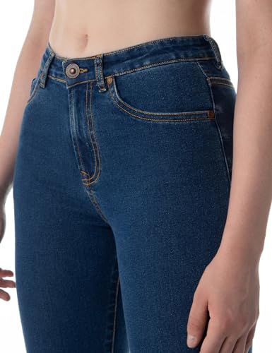 Image of INKD Women's Slim Fit Jeans - Mid-Rise| Stretchable | Enzyme Wash | Classic 5 Pocket Styling | Jeans for Women (Available in Plus Sizes)