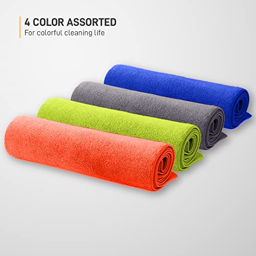 Gizga Essentials Microfiber Cloth, 240 GSM, Highly Absorbent
