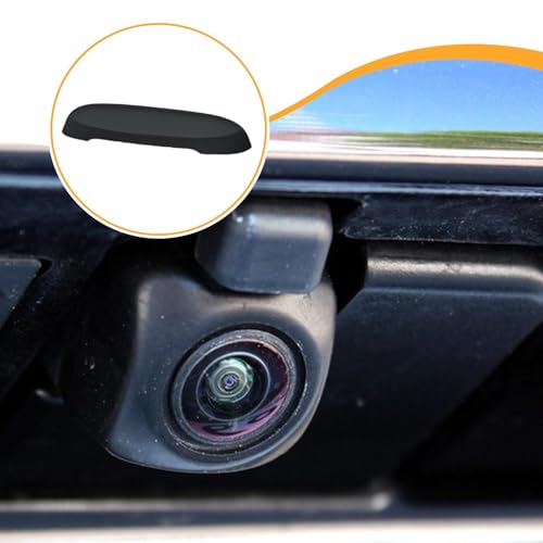Image of CALANDIS Car Rear View Camera Shield Exterior Accessories Rear View Camera Protection Black | Car Covers | Exterior | Car & Truck Parts | Parts & Accessories Motors