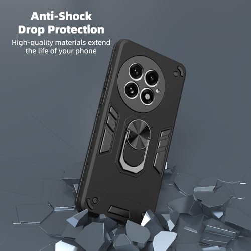 Image of NDCOM for OnePlus 13 Back Cover | Premium OnePlus 13 Case | Stylish OnePlus 13 Cover for Enhanced Protection and Sleek Design | Ring Holder Case