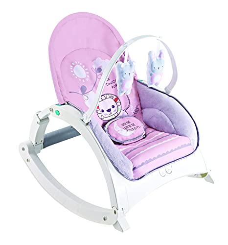 Fiddlys-Newborn-to-Toddler-Rocker-Chair-with-Music-and-Vibration-Function-Adjustable-Mode-27230-Pink