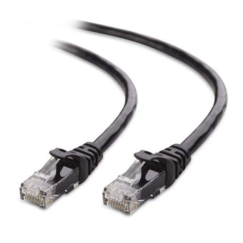 Miniatura 3 de MaxLLTo - Cable de red Ethernet para módem (categoría 5, RJ45, macho a macho, 1 unidad), color negro
