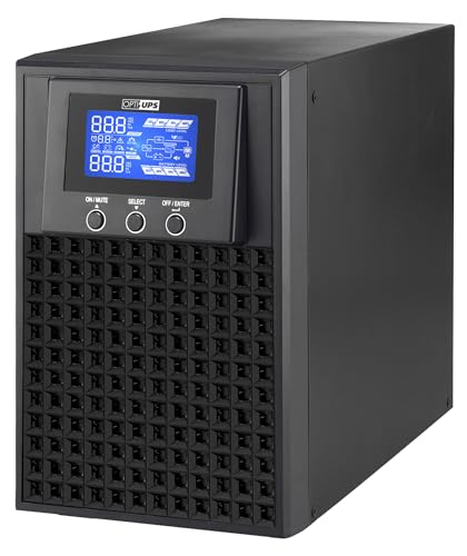 OPTI-UPS DS1000E II (1000VA / 1000W) Online Double Conversion Uninterruptible Power Supply, Pure...