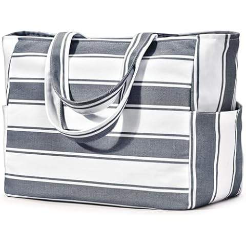 Oscaurt Canvas Beach Tote Cover