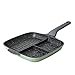 Saucepan Nonstick Breakfast Frying Pan Grill Pan Multi- Function Steak Omlette Pan Suit Induction with Anti- Heat Handle Saucepan Ovenware (Color : B)