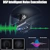 OBEST Motorcycle Helmet Bluetooth Headset 2-Way Motorcycle Intercom Headset with DSP Noise Cancellation Glove-Friendly Controls HI-FI Sound IPX6 Waterproof Universal Fit with Almost Helmet