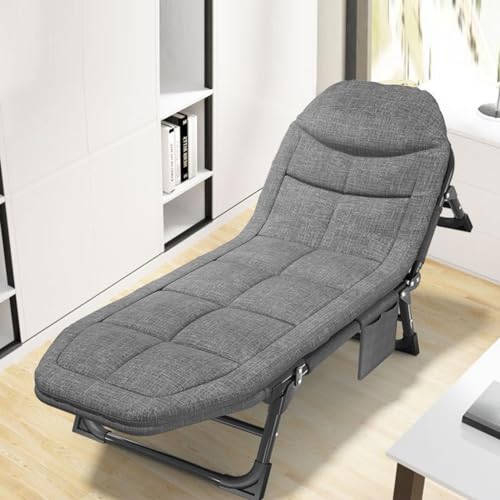 Lit de camp portable robuste supportant 352 LB pour éviter le mal de dos