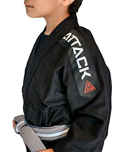 KIMONO INFANTIL JUDÔ E JIU JITSU (AZUL, M2)