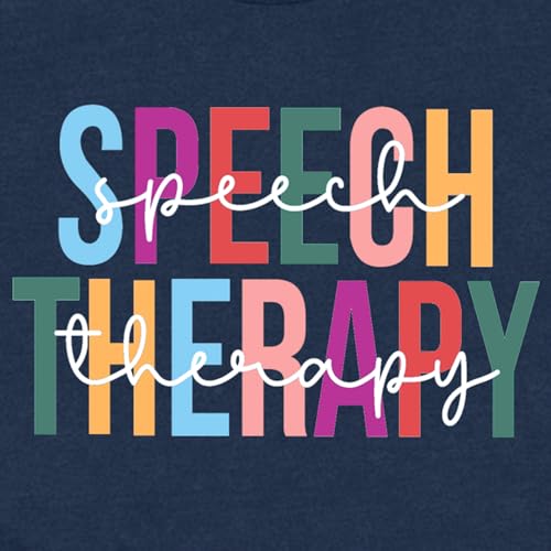 Speech Therapy Shirt for Women Speech Language Pathologist Shirts Therapist Tee Tops 5