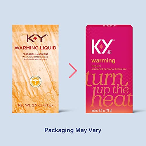 K-Y Warming Liquid Personal Lubricant, 2.5 Ounce (Pack Of 3) #TOP1