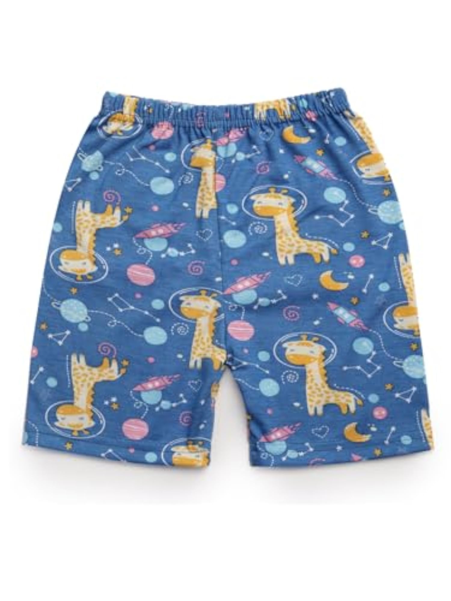 Printed T-Shirt and Shorts Combo Set, Pack of 3
