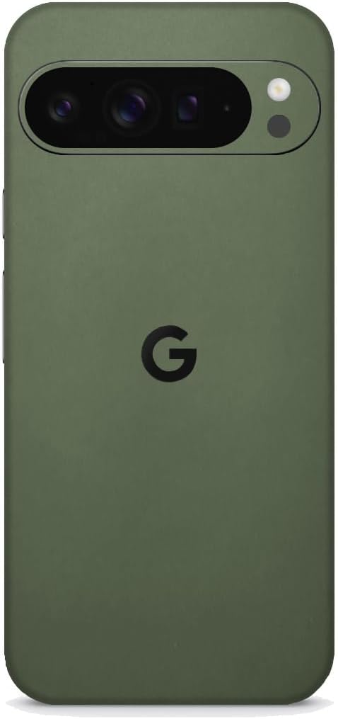 SopiGuard Sticker Skin for Google Pixel 9 Pro XL Full Body Wrap Precision Edge-to-Edge (Matte Red, Pixel 9 Pro XL)