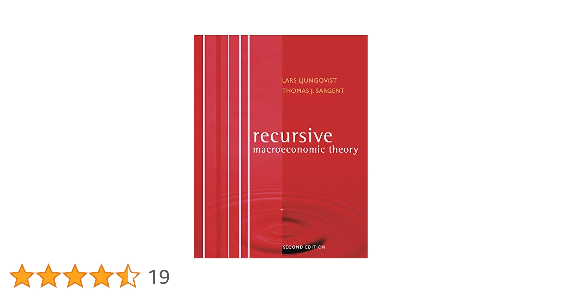 Amazon | Recursive Macroeconomic Theory | Ljungqvist, Lars
