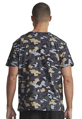 Image of Dickies EDS Signature Scrubs for Women and Scrubs for Men, Unisex One Pocket V-Neck Top in Soft Brushed Poplin 83706