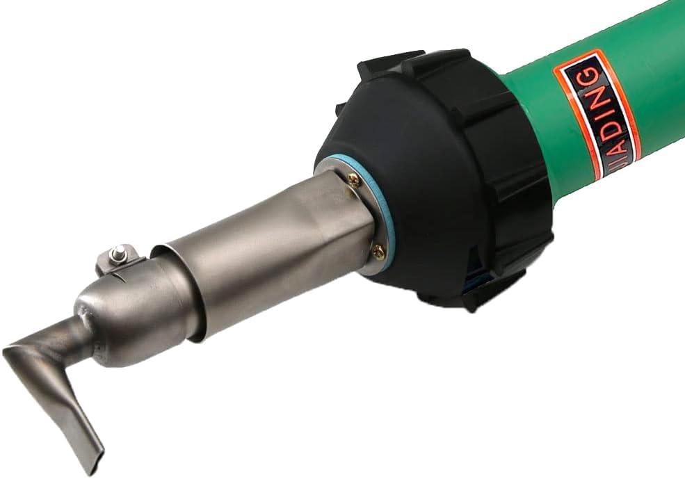 Miniatura 6 de JIADING - Soldador profesional de plástico de aire caliente de 110 V 1600 W, antorcha de aire caliente, pistola de soldadura de PVC de plástico con