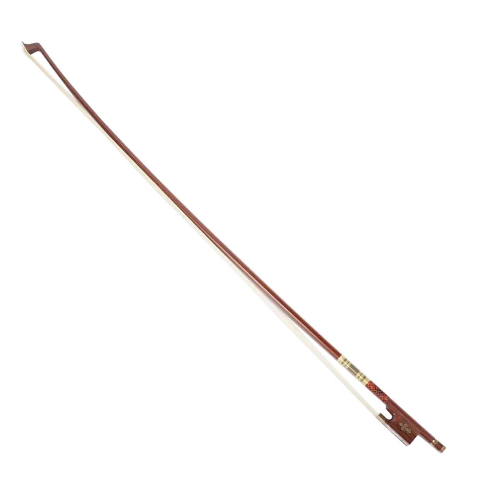 Arcos De Violín De Madera Arco De Violín Accesorios Madera Serpiente Y Palisandro Apto Para Principiantes(1/4)