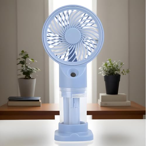 Mini ventilador de nebulización portátil con flujo regulable 7