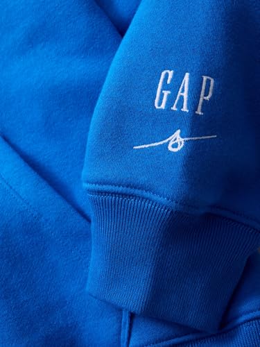 Image of GAP Boys' Get Blue Hooded Pullover