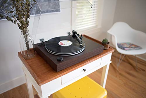 Crosley C8A-WA Tourne-disque 2 vitesses avec préampli intégré commutable Noyer - Les Beatles, Paul McCartney, John Lennon, RIngo Starr, George Harrison Crosley C8A-WA Tourne-disque 2 vitesses avec préampli intégré commutable Noyer – Image 8