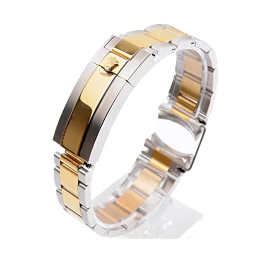 Bracelet de montre pour Rolex Submariner Daytona acier inoxydable massif B