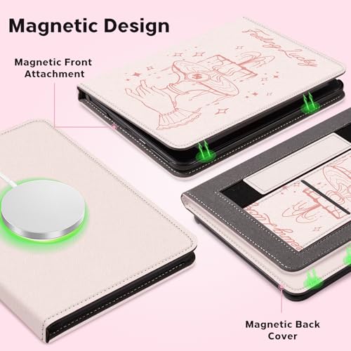 Image of CoBak Lightweight Stand Cute Case for 7 inch eBook Reader- Compatible with iPhone MagSafe, for Samsung /Anker Wireless Charging Pads
