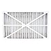 Filterbuy 17.5x27x5 Air Filter MERV 8 Dust Defense (2-Pack), Pleated HVAC AC Furnace Air Filters Replacement for Trane Perfect Fit & American Standard (Actual Size: 17.13 x 26.13 x 4.97 Inches)