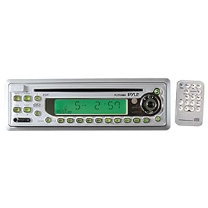 PYLE PLCD10MR AM/FM-MPX In-Dash Marine CD/MP3 Player with Full Face Detachable Panel